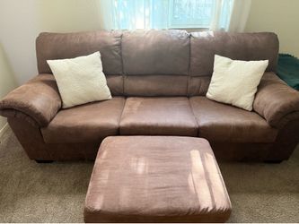 3 Brown Couches