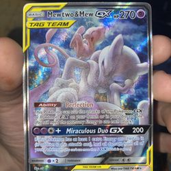 Mew And Mewtwo GX- SM191-SM Promos