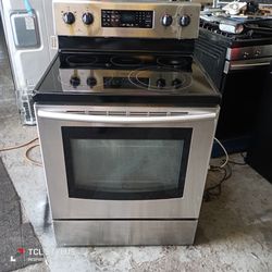 Stove Electric Samsung Everything Is And Good Working Condition 3 Months Warranty Delivery And Installation 