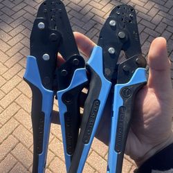 Cembre HF1 Crimpstar 20-12 AWG Brass Connector Crimping Tool