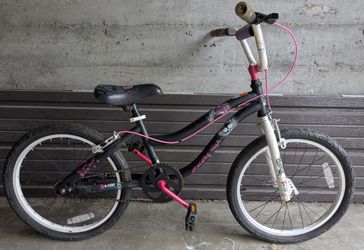 Kids 20" bike black/pink