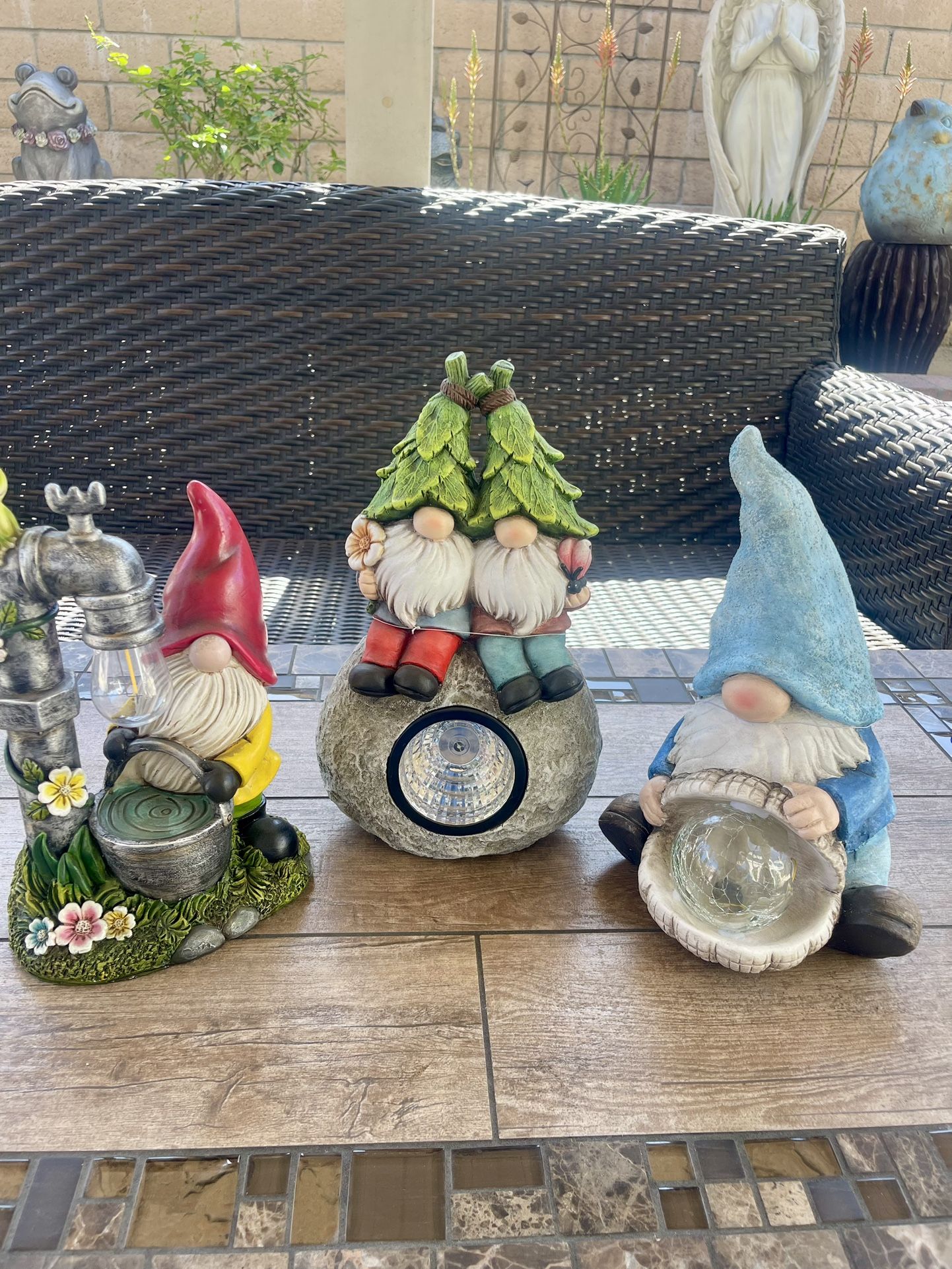 Solar Gnomes Outdoor Decor
