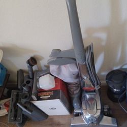 Kirby vacuuming center like new with shampooer.