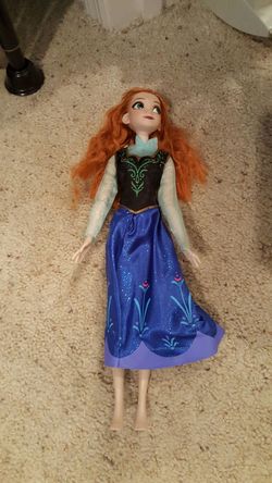 Anna frozen doll 4.00
