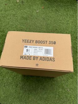 ADIDAS YEEZY BOOST 350 V2 BRED 2017 SIZE 9.5 MEN’S CP9652 BLACK RED