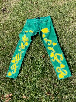 Custom I Love Nawf Side Jeans