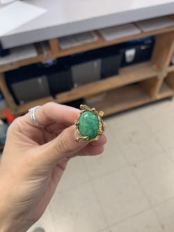 14k yellow gold ladies ring