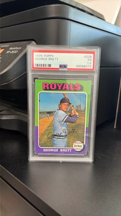 1975 Topps George Brett RC #228 PSA 1.5