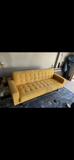 Yellow Futon