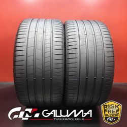 Set of 2 Tires LikeNEW Pirelli P-Zero (PZ4) 315/30ZR22 315/30/22 No Patch #92321