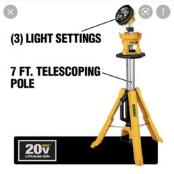 Dewalt  20V  Tripod Light 