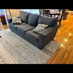 Two Couch Grey Set 