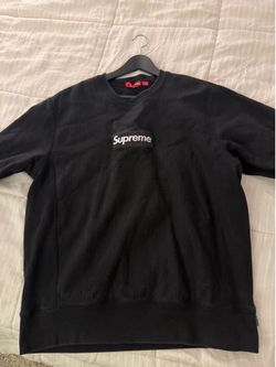 Supreme box logo sweatshirt large