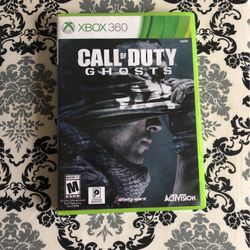 Xbox 360:Call Of Duty: Ghost