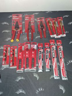 Milwaukee Tool Lot – Hand Tools, Bits & Blades