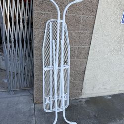 ironing board white metal 