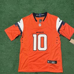 Denver Broncos Bo Nix Orange Jersey