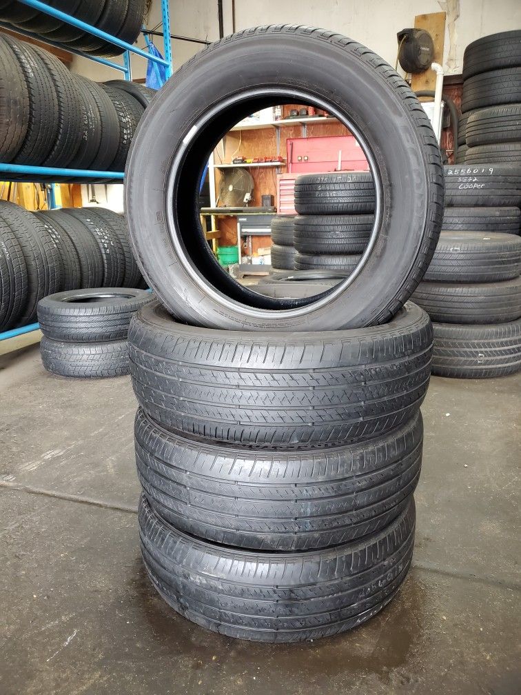 π₯ (4) 235 60 18 Bridgestone Ecopia All Season Tires