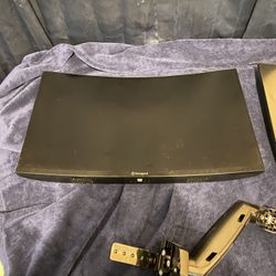 Dual Monitors With Arm Mount 