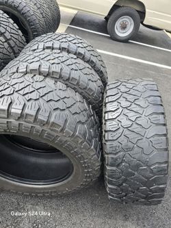 4 Used Tires Lt35x12.50r20  Kenda Klever RT  $250.00 all 4