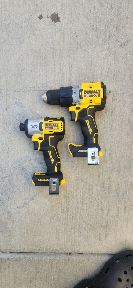 Dewalt 20v Impact And Hammer Drill Brushless XR Brand New  Tools Only 