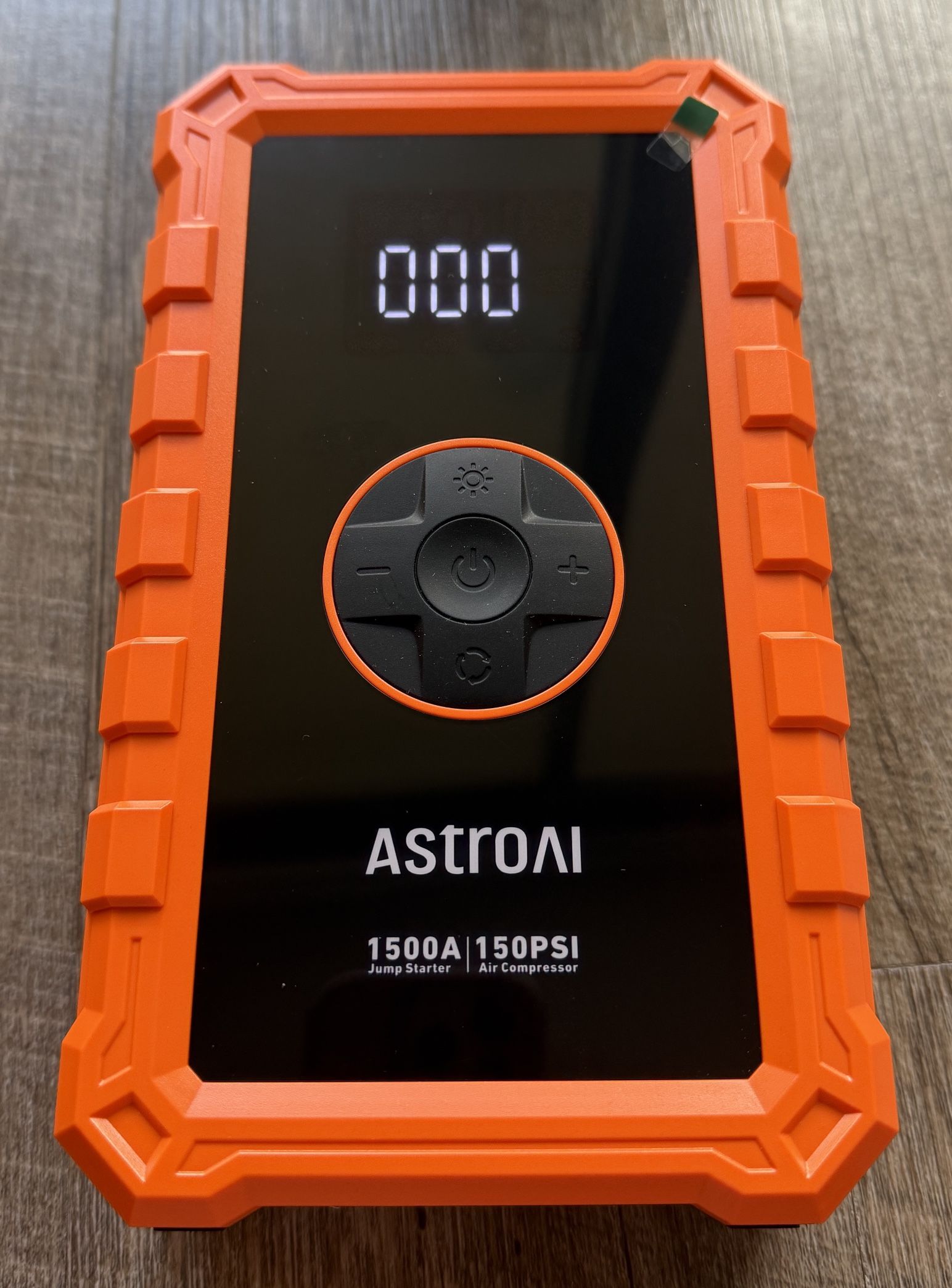Jump Starter With Built-in Air Compressor