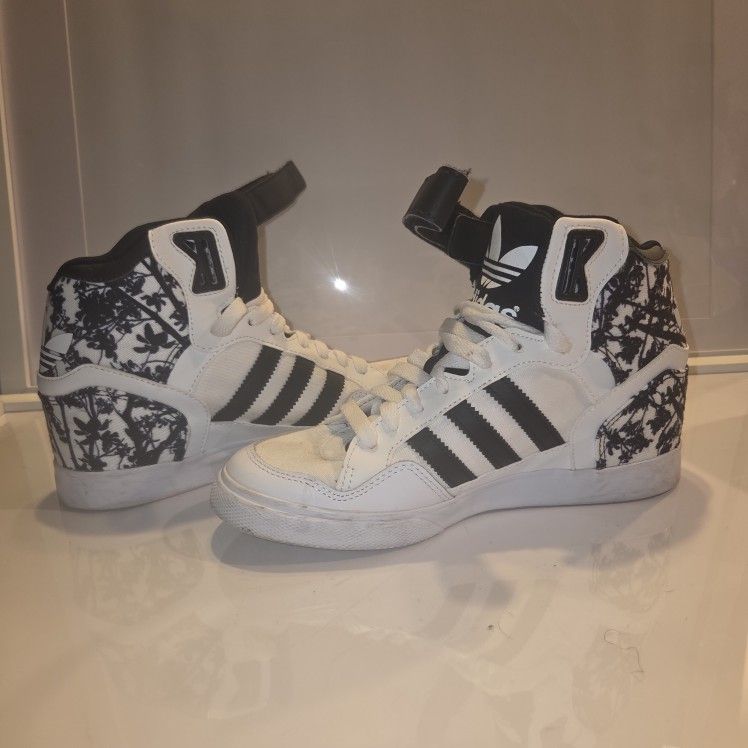Adidas Originals Womens Shoes s Size 7 Originals Black White Tree Womens hidden Wedge 