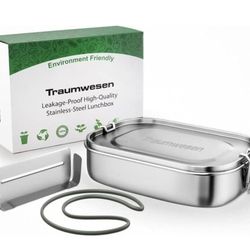 NEW Stainless Steel Bento Lunch Box