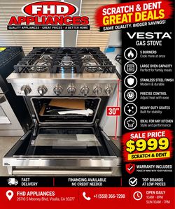Vesta gas stove