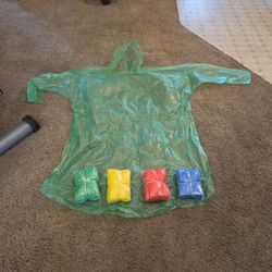 (20) Disposable rain ponchos!