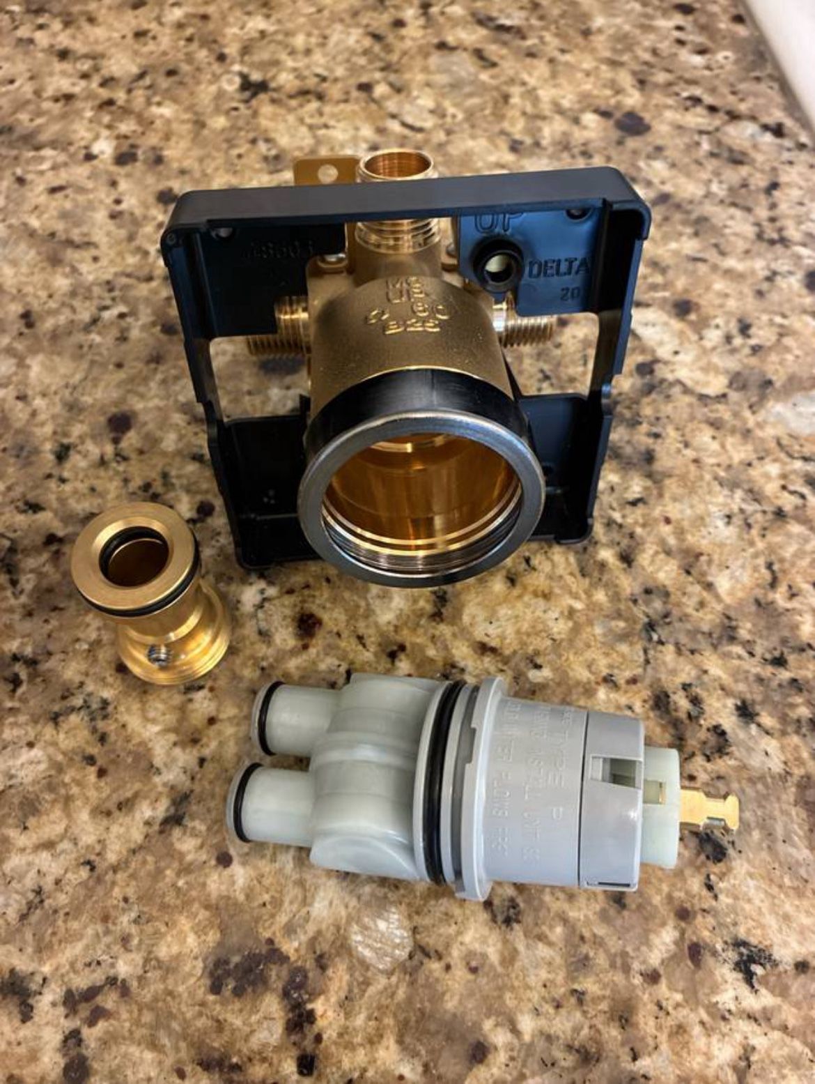 Delta MultiChoice Valve, Cartridge, Pipe Adapter