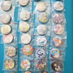 Pokemon Pins (Buttons)