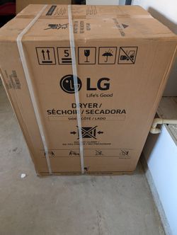 Brand New LG Smart Dryer. Still In Box