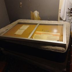   5' × 3 Aluminum Display Case Well Built