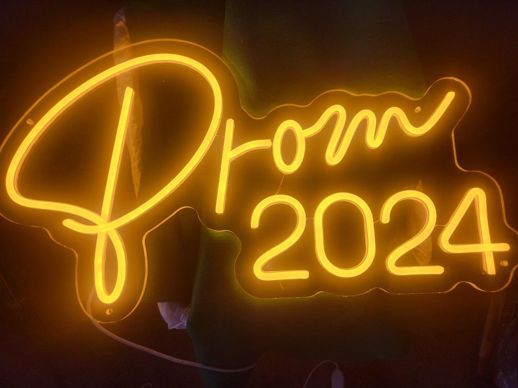 Prom 2024 Neon Sign
