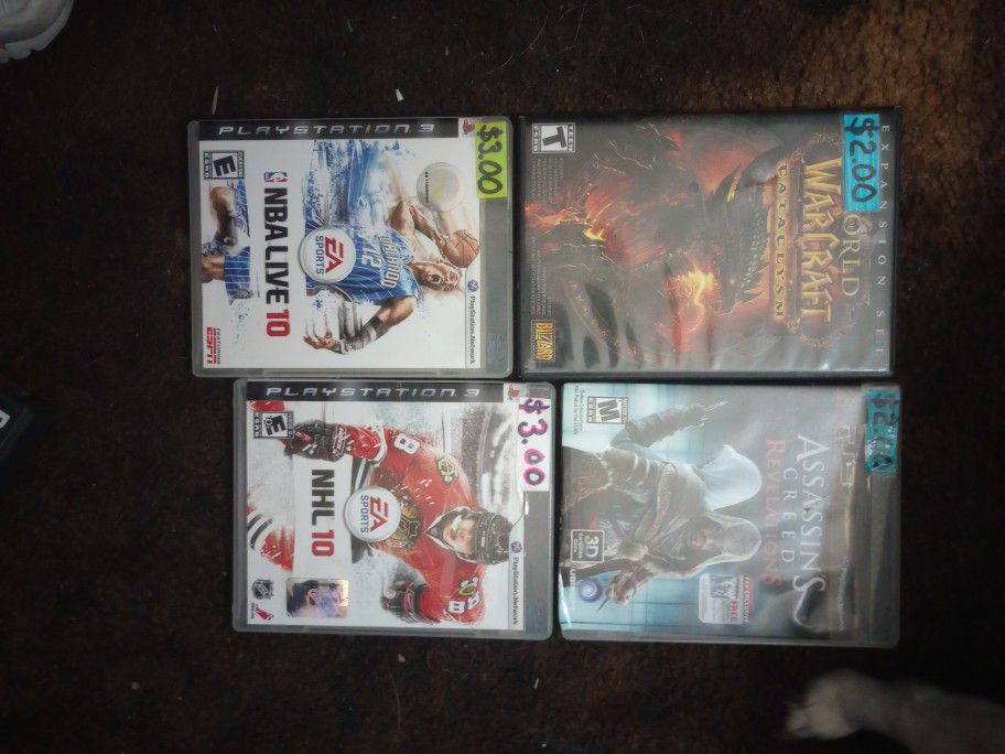 PS3 Games, PC Game