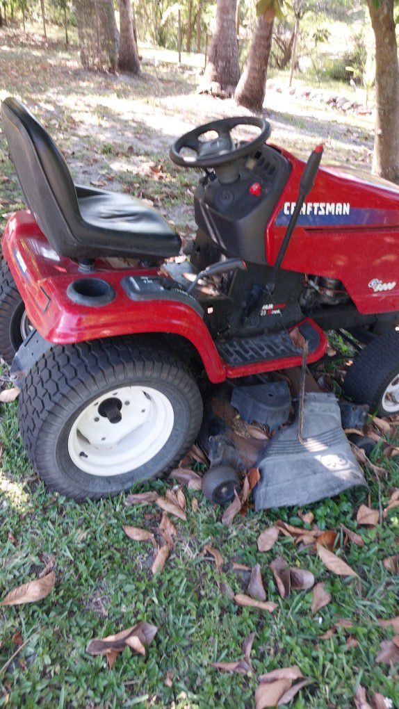 Drive On Lawn Mower Works Great!
