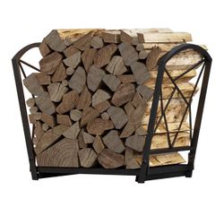 Firewood log rack