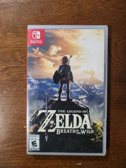 Legend of Zelda breath of the wild new for nintendo switch switch