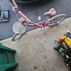 Bike. Age 6 to 12 depending on a girl
