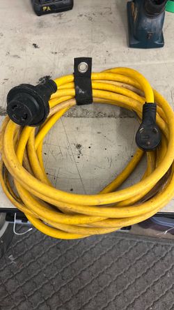 RV 30amp shore cord, extension cord, power cord, shore cable