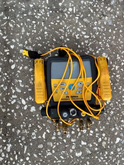 Fieldpiece SMAN Refrigerant Manifold + Micron Gauge