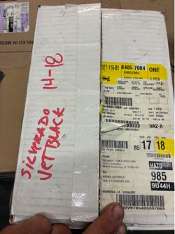Srs parts brand new from dealer
