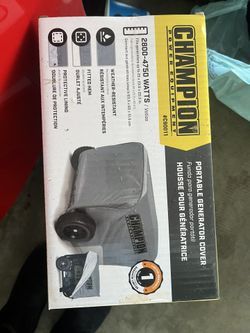 Portable Generator Cover