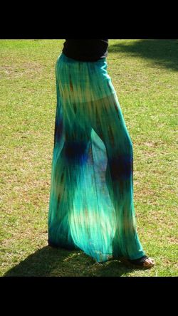 See through pants with built in shorts