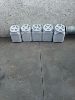 Dog food containers or whatever you need to store airtight