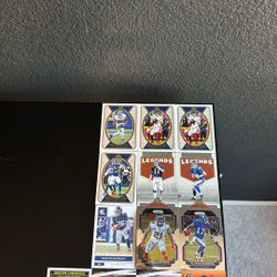 Football Cards New York Giants
