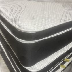 King Pillowtop Set New In The Plastic Free Delivery In Atlanta 