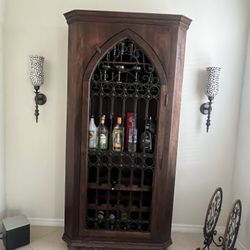 Wooden wine cellar