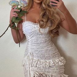 White Lace Dress